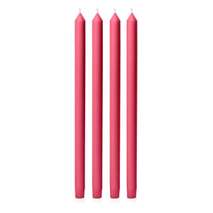 Raspberry 40cm Dinner Candle