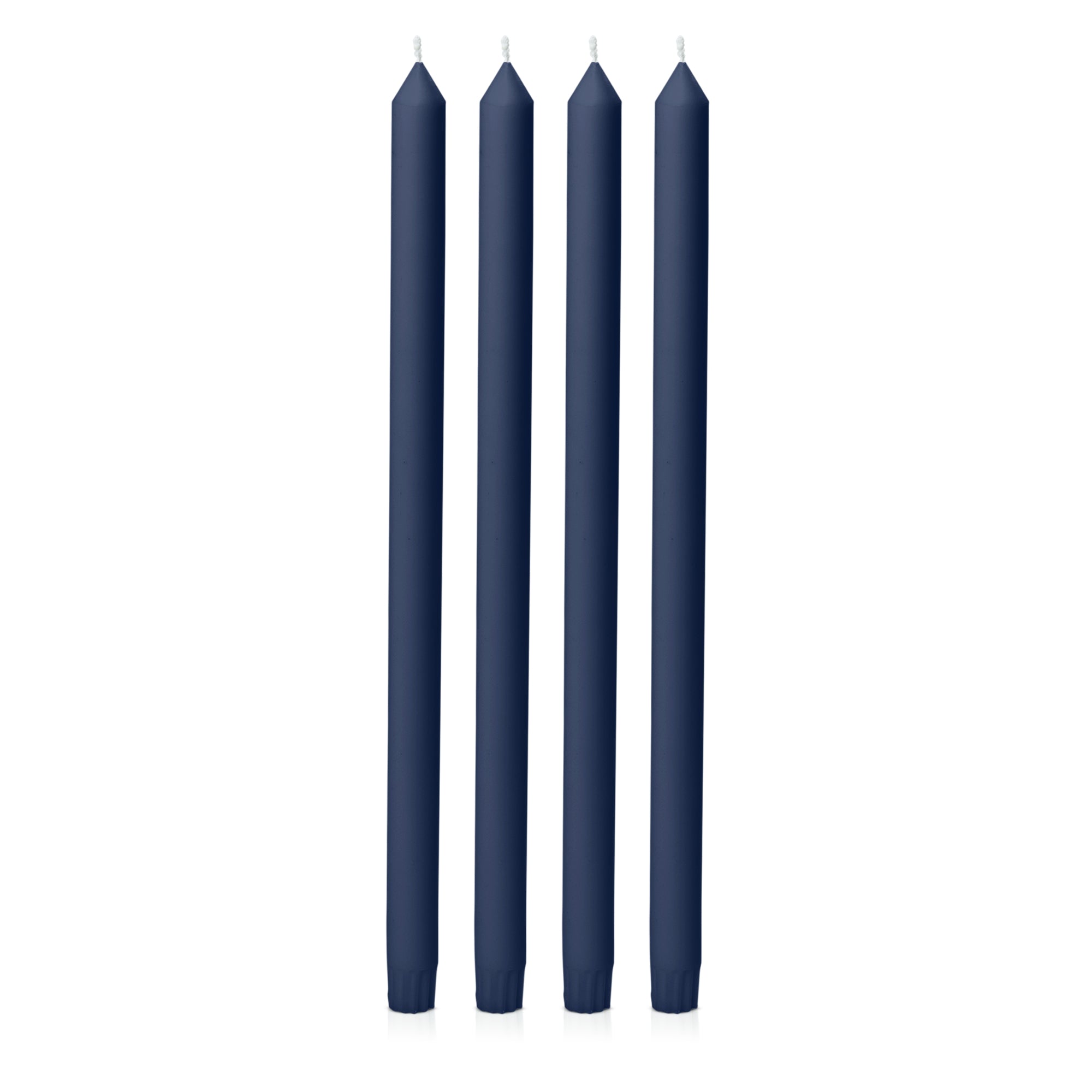 Sapphire 40cm Dinner Candles Pack of 4