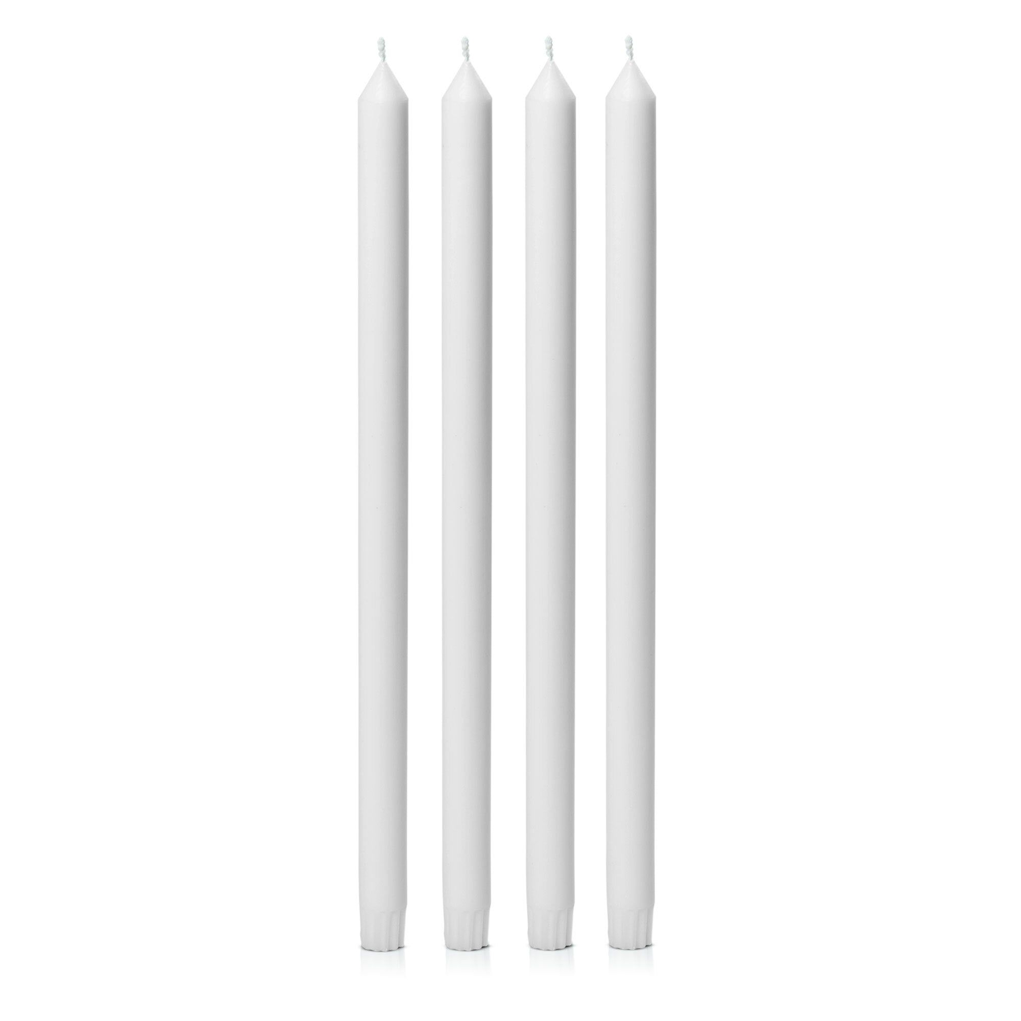 Stone 40cm Dinner Candles Pack of 4