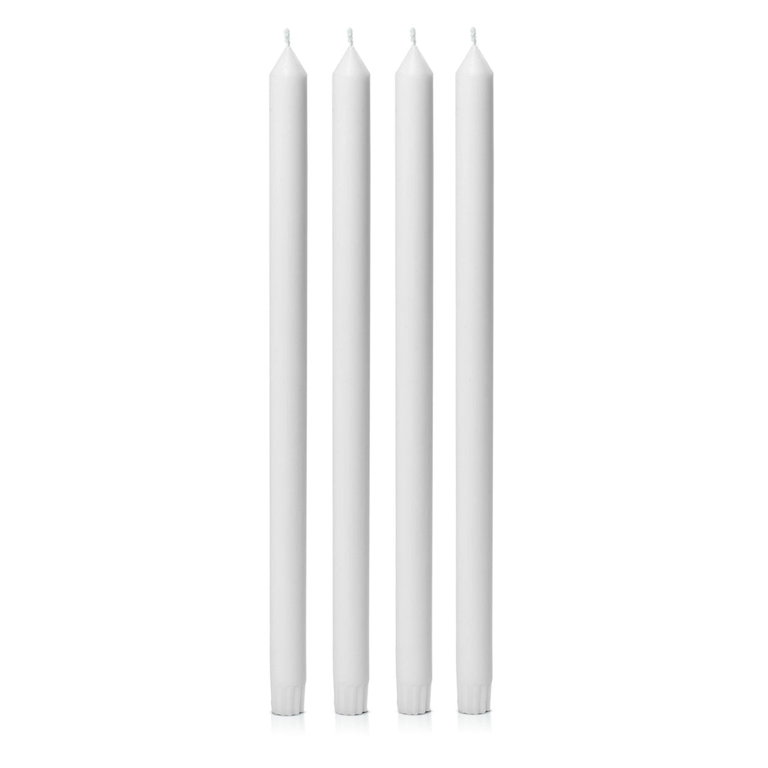 Stone 40cm Dinner Candles - Pack of 96