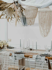 Stone 40cm Dinner Candles Pack of 4
