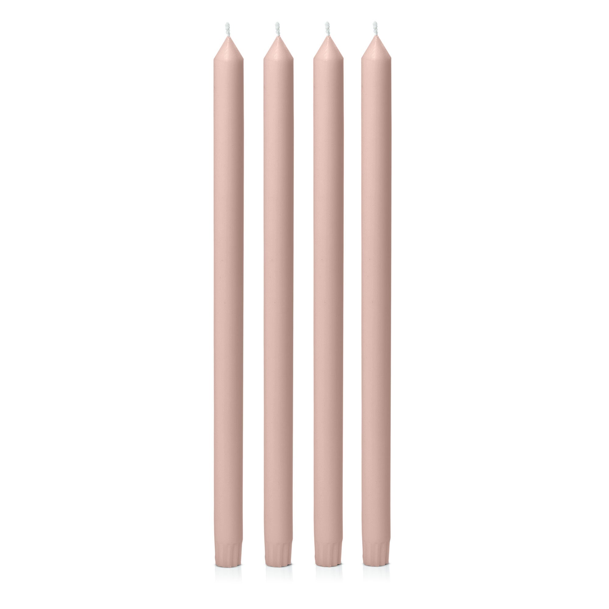 Vintage Blush 40cm Dinner Candles Pack of 4