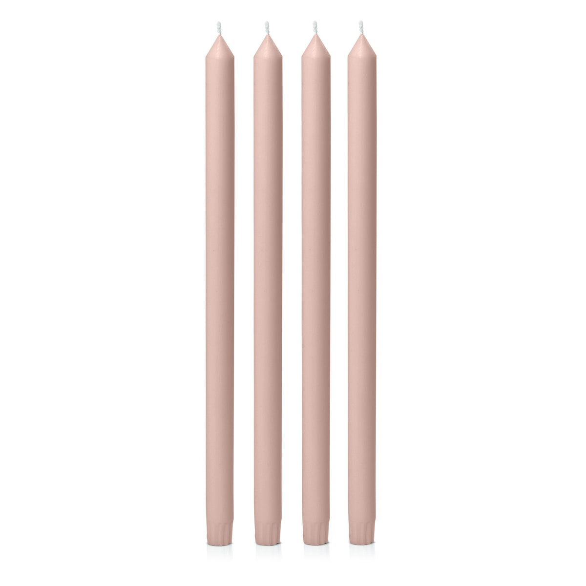 Vintage Blush 40cm Dinner Candles - Pack of 96