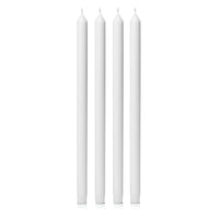 White 40cm Dinner Candles - Pack of 96