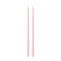 Antique Pink 45cm Taper Candles