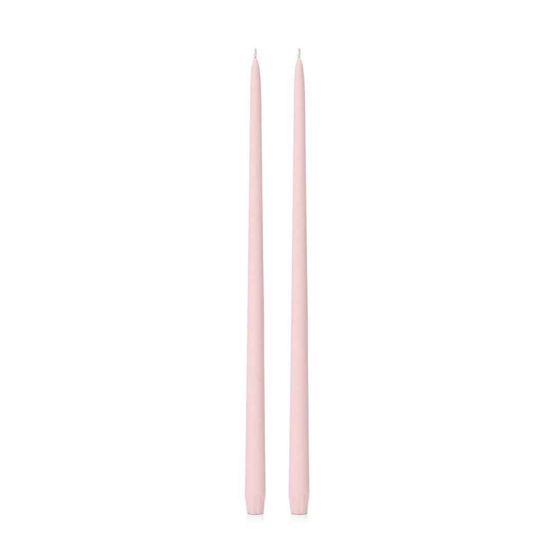 Antique Pink 45cm Taper Candles - Pack of 96