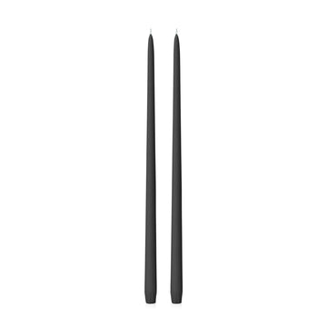 Black 45cm Taper Candles - Pack of 96