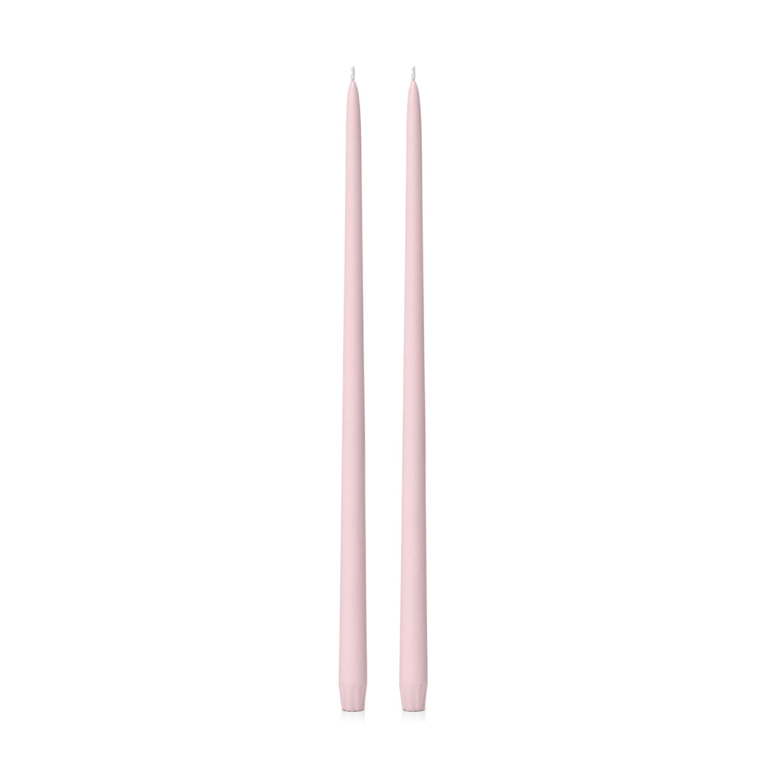 Blush Pink 45cm Taper Candles - Pack of 96