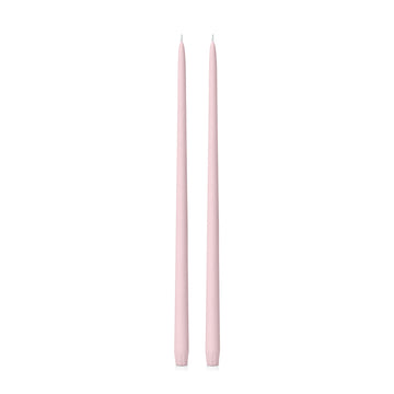 Blush Pink 45cm Taper Candles - Pack of 96