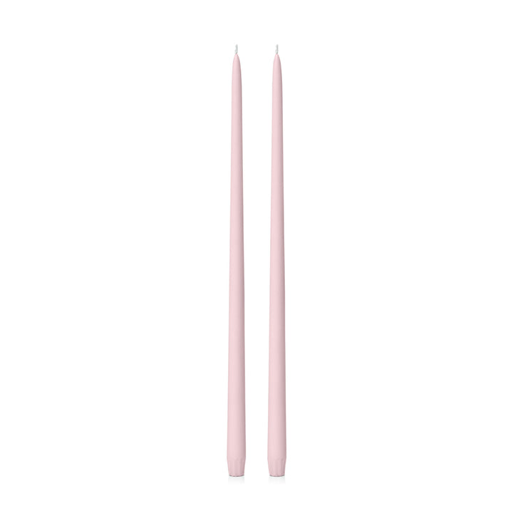 Blush Pink 45cm Taper Candles - Pack of 96