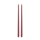 Burgundy 45cm Taper Candles