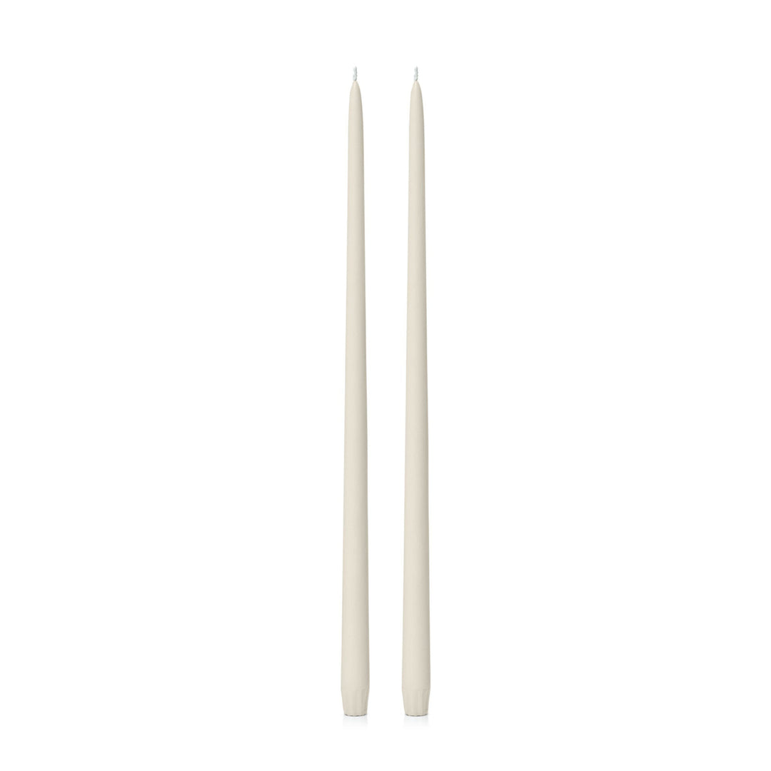 Ivory 45cm Taper Candles - Pack of 96