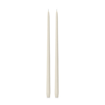Ivory 45cm Taper Candles - Pack of 96