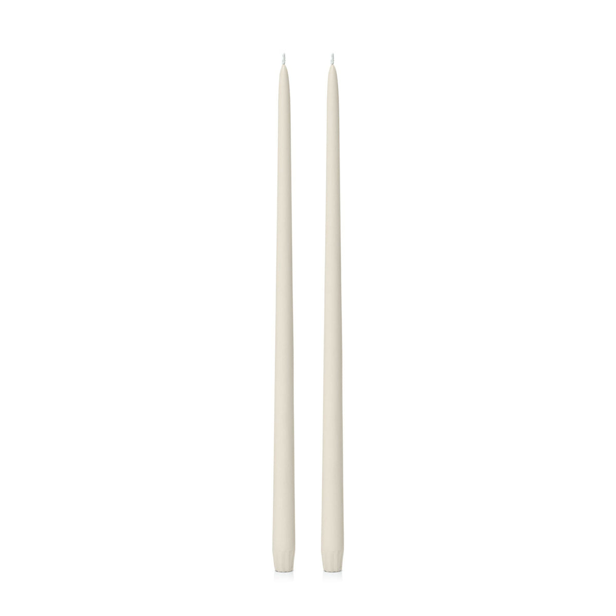 Ivory 45cm Taper Candles - Pack of 96