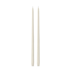 Ivory 45cm Taper Candles Pack of 2