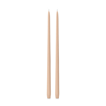 Latte 45cm Taper Candles - Pack of 96