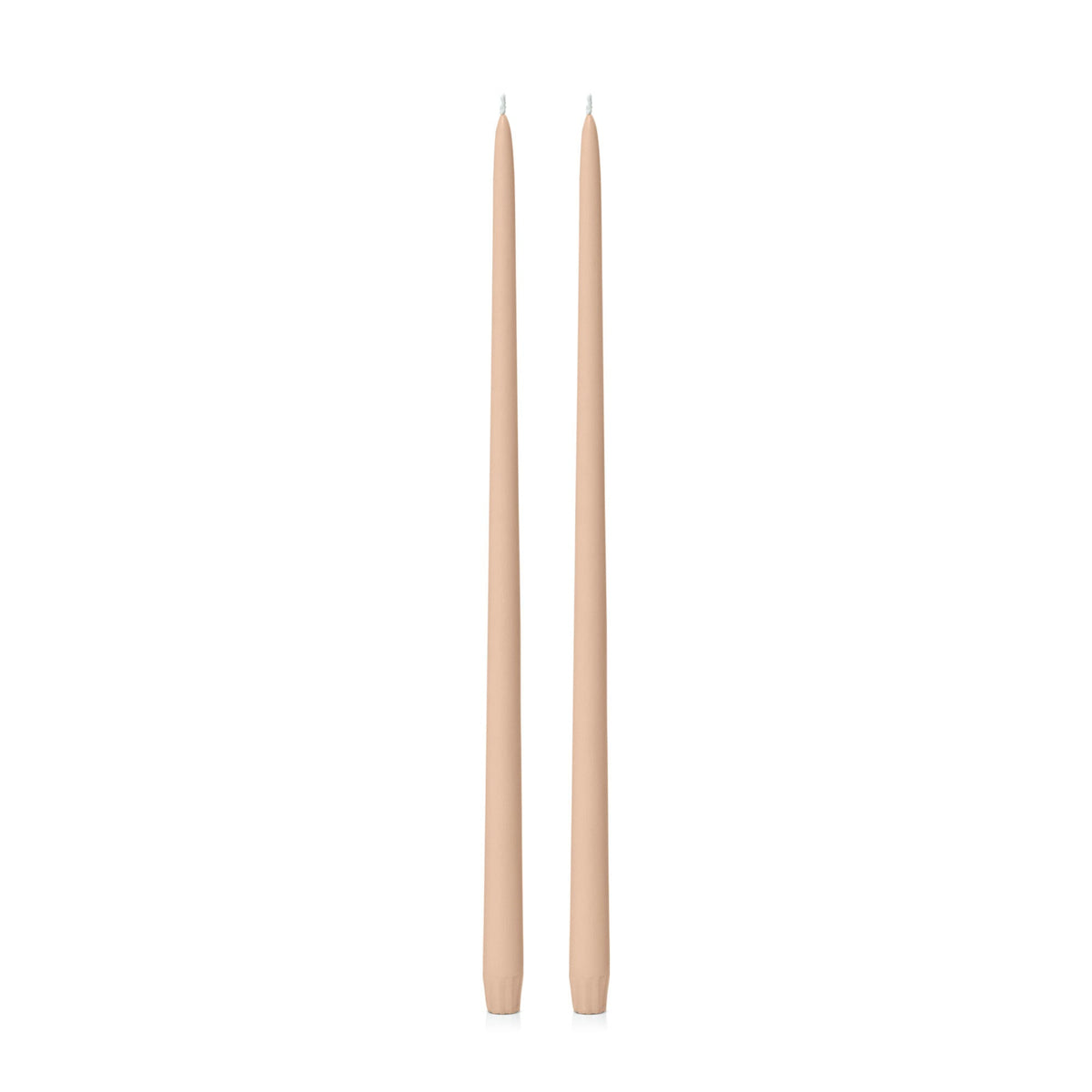 Latte 45cm Taper Candles - Pack of 96
