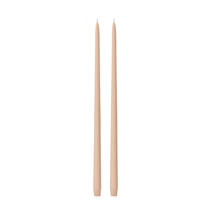 Latte 45cm Taper Candles - Pack of 96