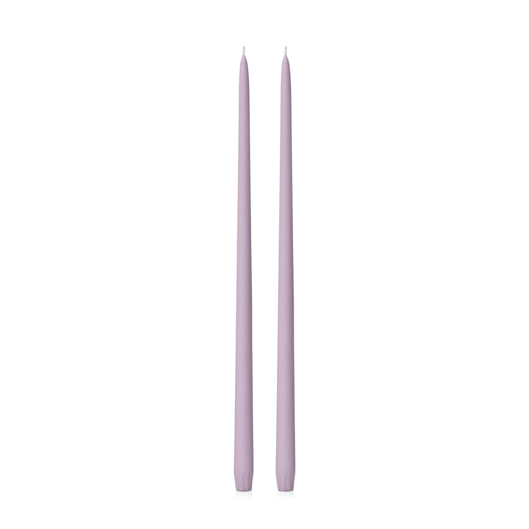 Lilac 45cm Taper Candles - Pack of 96