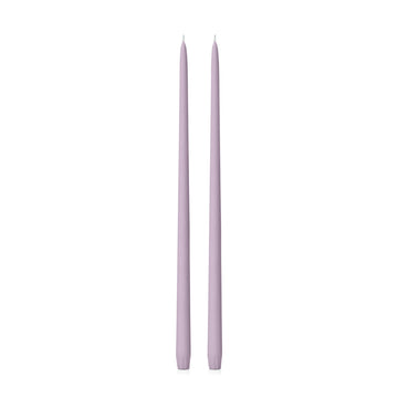 Lilac 45cm Taper Candles - Pack of 96