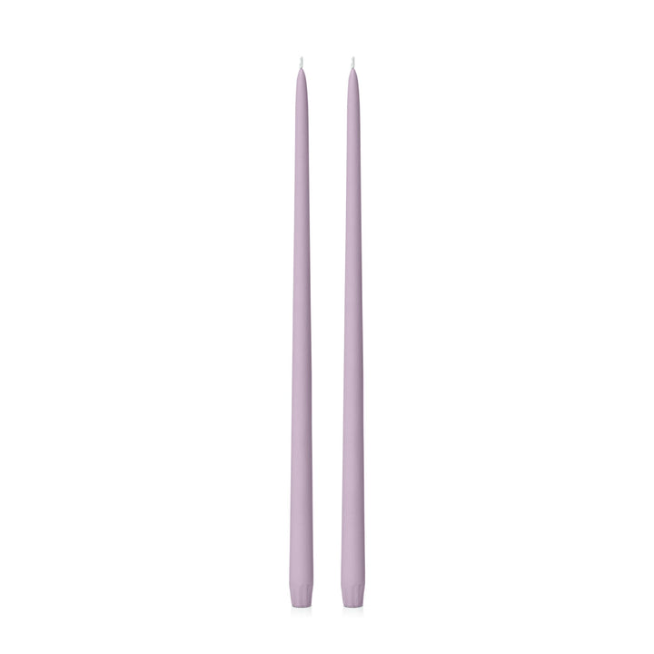 Lilac 45cm Taper Candles - Pack of 96