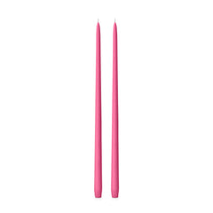 Magenta 45cm Taper Candles Pack of 2