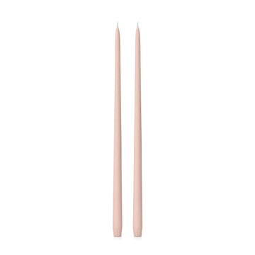 Nude 45cm Taper Candles - Pack of 96