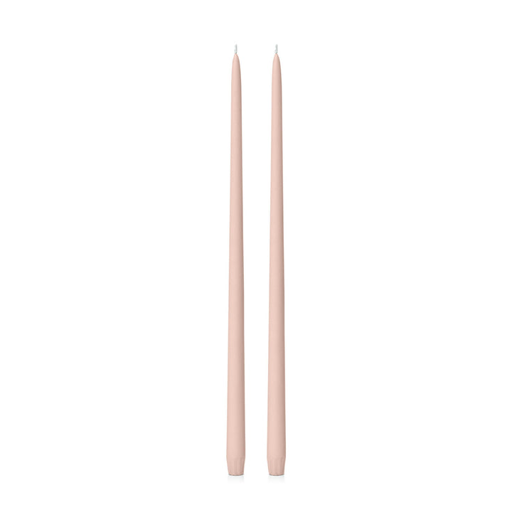 Nude 45cm Taper Candles - Pack of 96