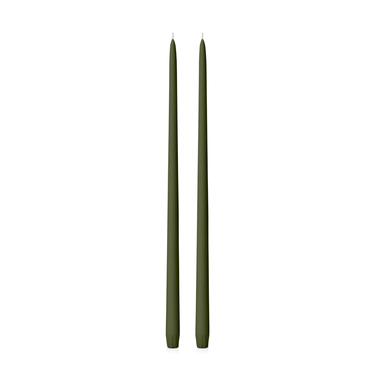Olive 45cm Taper Candles - Pack of 96