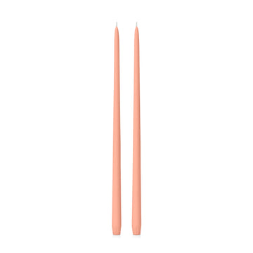 Peach 45cm Taper Candles - Pack of 96