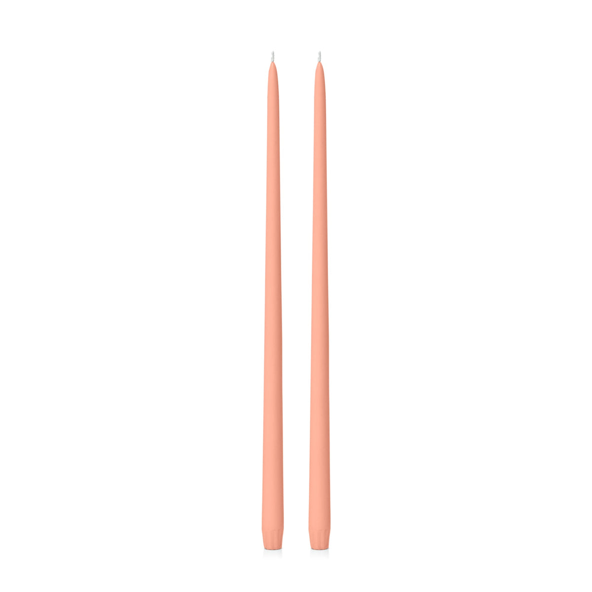 Peach 45cm Taper Candles - Pack of 96