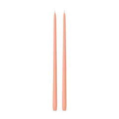 Peach 45cm Taper Candles - Pack of 96
