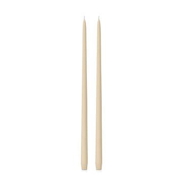 Sandstone 45cm Taper Candles - Pack of 96