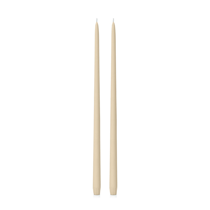 Sandstone 45cm Taper Candles - Pack of 96