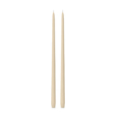 Sandstone 45cm Taper Candles Pack of 2