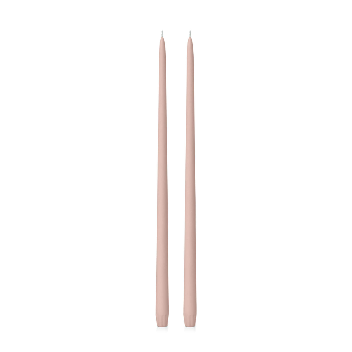 Vintage Blush 45cm Taper Candles Pack of 2