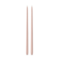 Vintage Blush 45cm Taper Candles