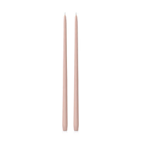 Vintage Blush 45cm Taper Candles - Pack of 96