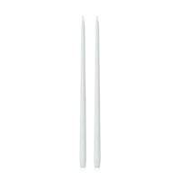 White 45cm Taper Candles