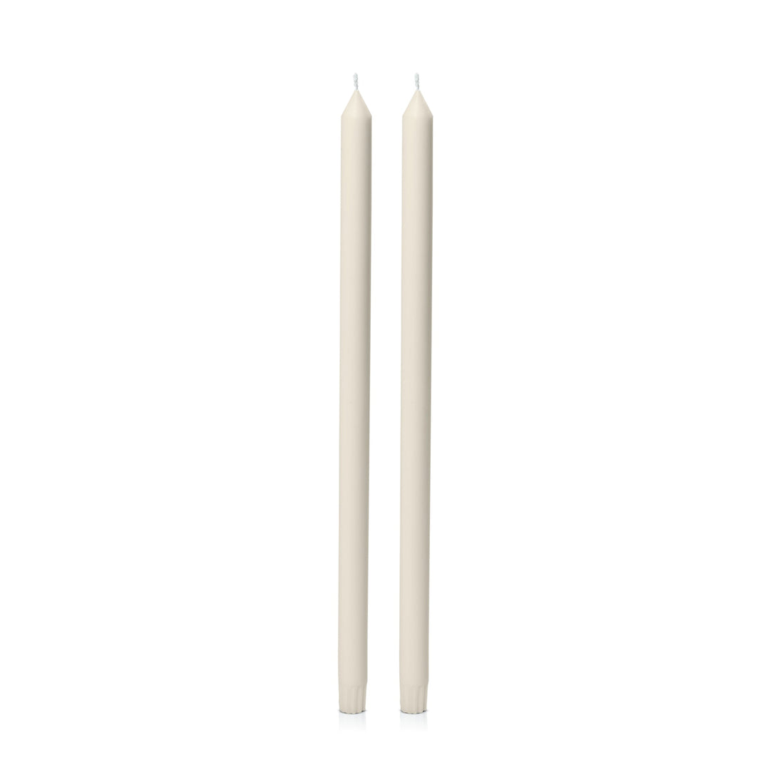 Ivory 50cm Dinner Candles - Pack of 96
