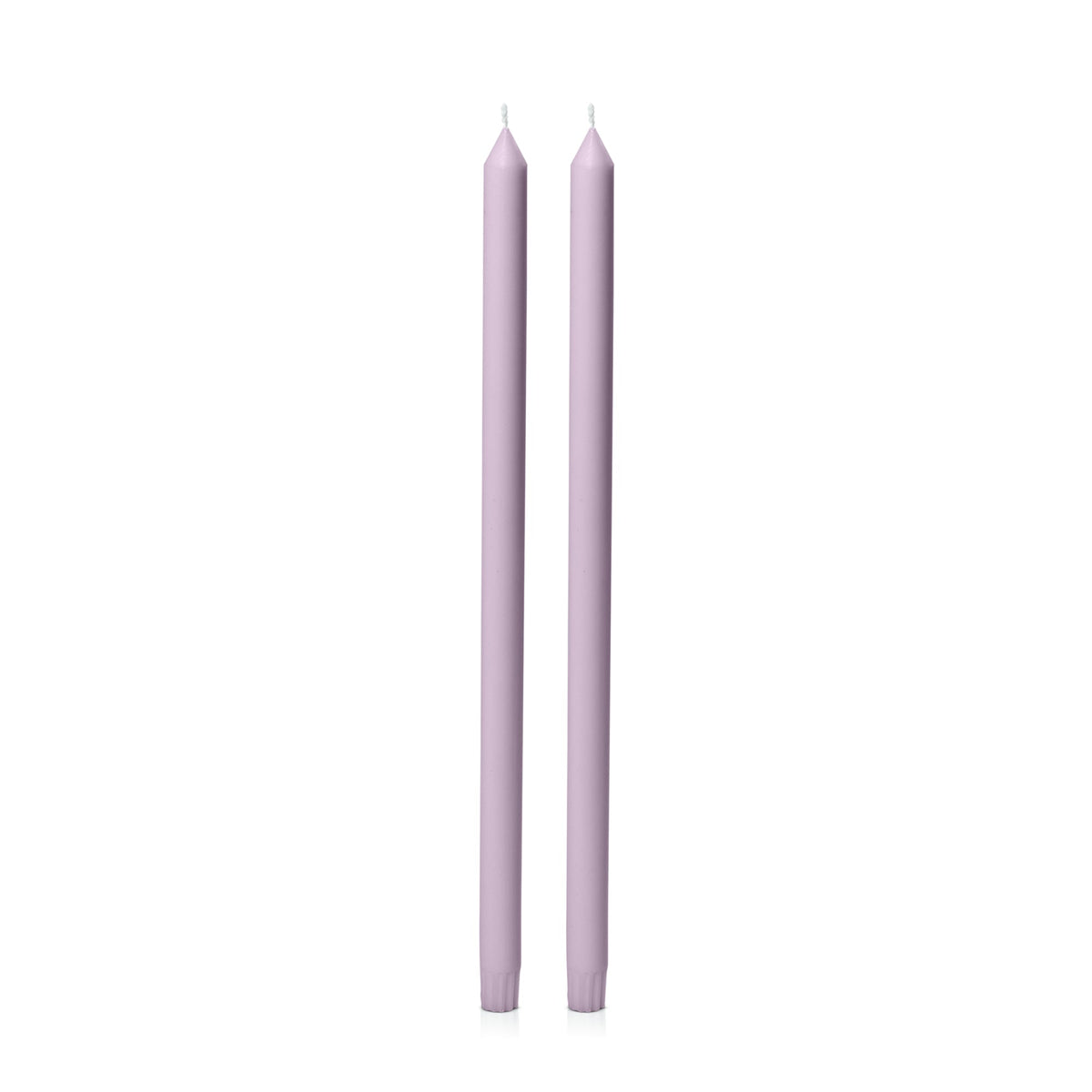 Lilac 50cm Dinner Candles - Pack of 96