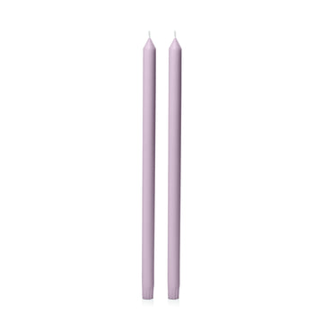 Lilac 50cm Dinner Candles - Pack of 96
