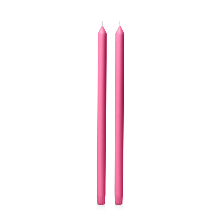 Magenta 50cm Dinner Candles - Pack of 96