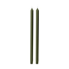 Olive 50cm Dinner Candles - Pack of 96