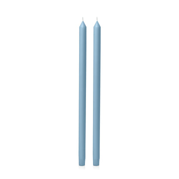 Pastel Blue 50cm Dinner Candles - Pack of 96