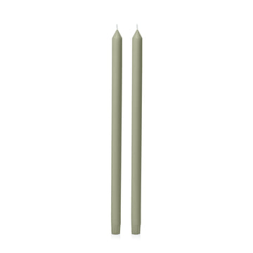 Pale Eucalypt 50cm Dinner Candles - Pack of 96