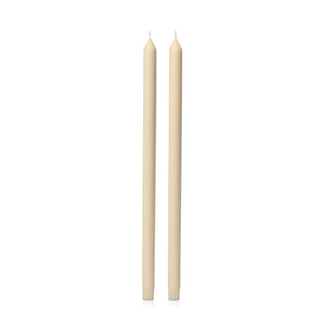 Sandstone 50cm Dinner Candles - Pack of 96