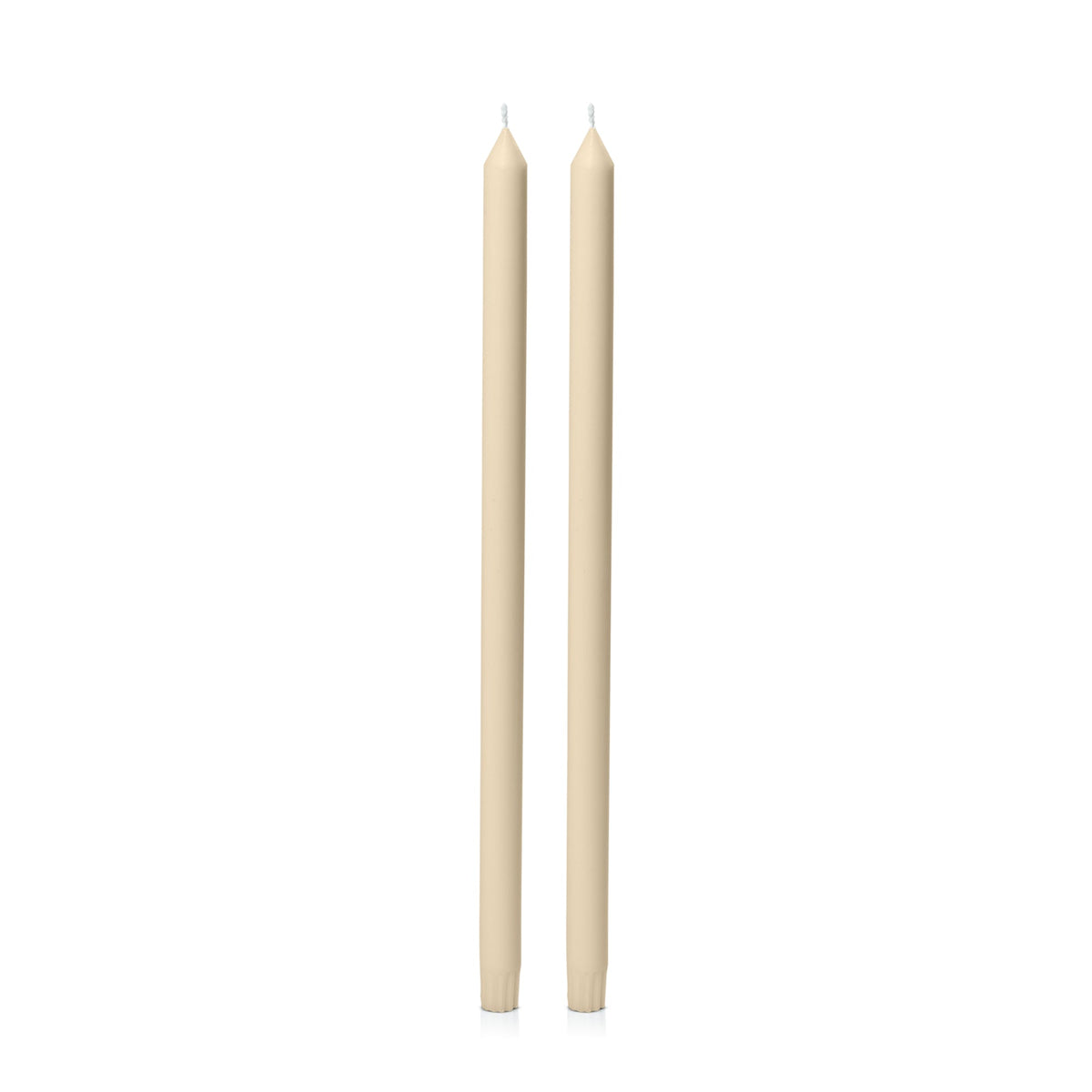 Sandstone 50cm Dinner Candles - Pack of 96