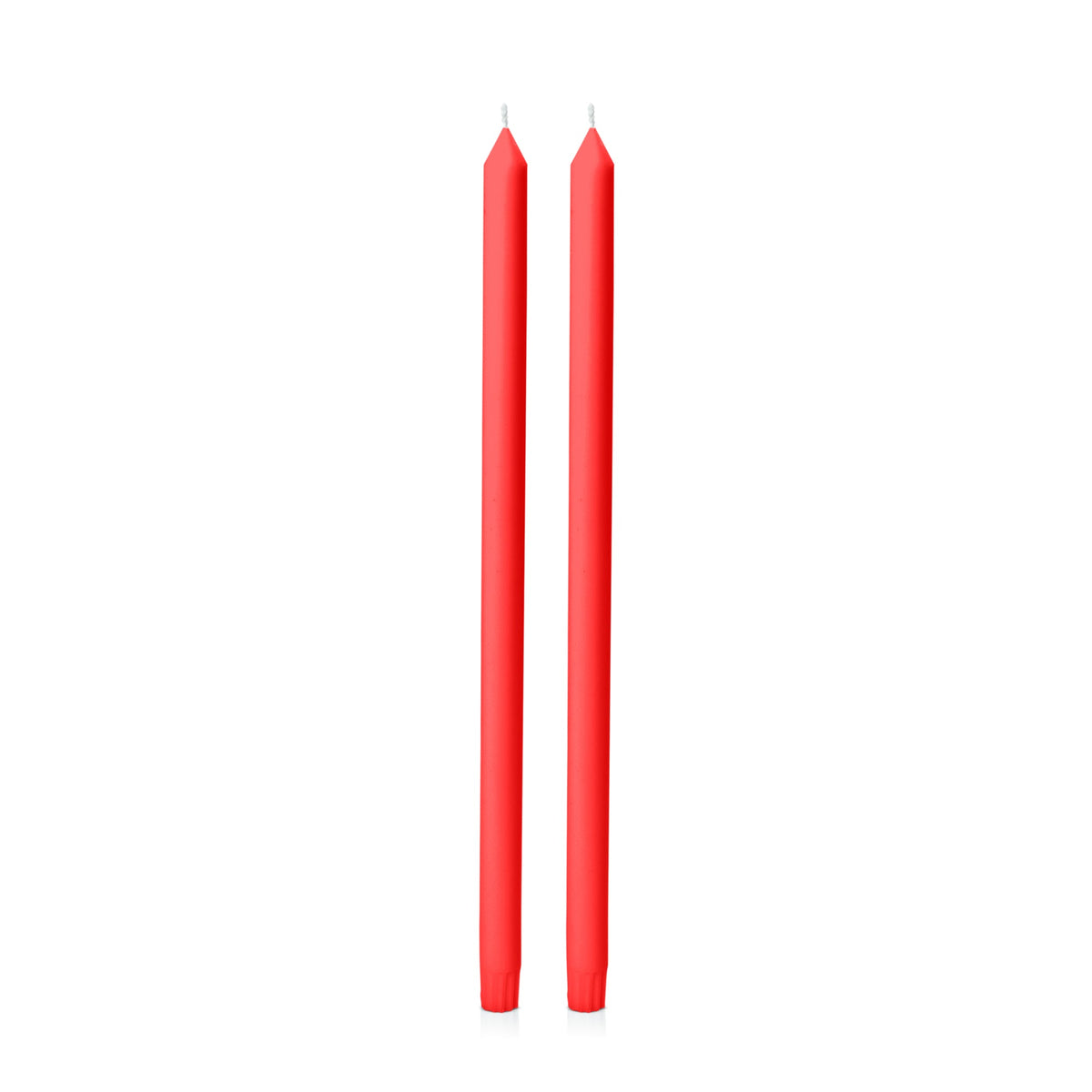 Scarlet 50cm Dinner Candles - Pack of 96