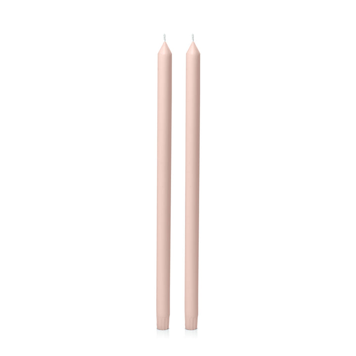 Vintage Blush 50cm Dinner Candles - Pack of 96